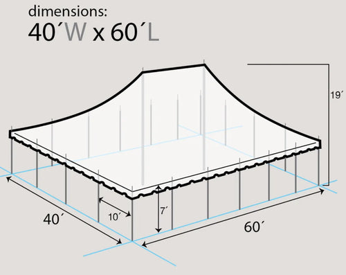 40x60 Party Canopy