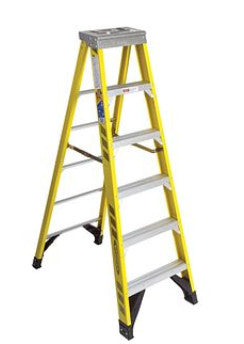 6' Step Ladder (Fiberglass)