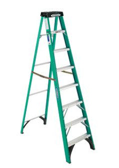 8' Step Ladder (Fiberglass)