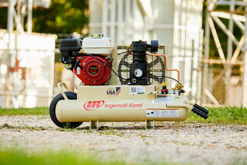 Gas 5.5hp Air Compressor (wheelbarrow)