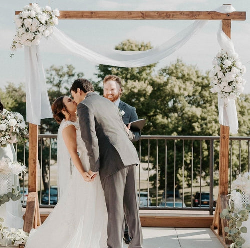 Rustic Square Wedding Arch