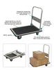 DOLLY, Flat Folding 36 in. L x 24 in. W(660lbs)
