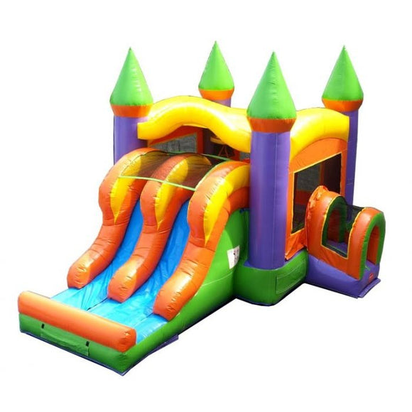 Castle Bounce House W/Slide Combo